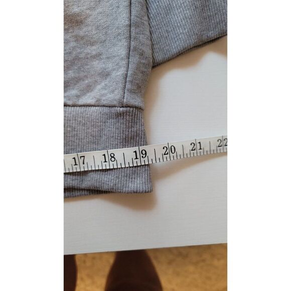 Blood Brother Men's Zippered Sweatshirt Grey in an XL - Picture 5 of 6